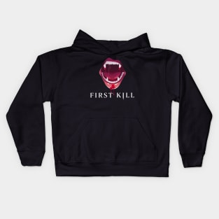 First Kill Netflix Lesbian Series Kids Hoodie